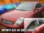 Priekiniai ir galiniai deflektoriai Infiniti G35 (2003-2006)