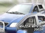 Priekiniai ir galiniai deflektoriai Mazda MPV II (1999-2006)