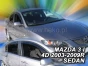 Priekiniai ir galiniai deflektoriai Mazda 3 I Sedan (2003-2009)
