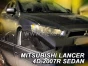 Priekiniai ir galiniai deflektoriai Mitsubishi Lancer VII Sedan/Hatchback (2007-2017)