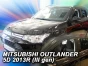 Priekiniai ir galiniai deflektoriai Mitsubishi Outlander III (2013→)