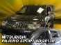 Priekiniai ir galiniai langų deflektoriai Mitsubishi Pajero Sport III (2015-2018)