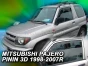 Priekiniai deflektoriai Mitsubishi Pajero Pinin 3 Door (1998-2007)