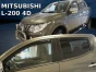 Priekiniai ir galiniai deflektoriai Mitsubishi L200 V (2015→)