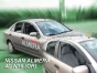 Priekiniai deflektoriai Nissan Almera II 4/5 Door, Stick on (2000-2006)
