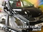 Priekiniai ir galiniai deflektoriai Nissan Tiida I Hatchback (2004-2012)