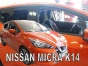 Priekiniai ir galiniai deflektoriai Nissan Micra K14 (2017→)