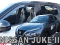 Priekiniai ir galiniai langų deflektoriai Nissan Juke II (2019→)