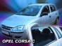 Priekiniai ir galiniai deflektoriai Opel Corsa C 5 Door (2000-2006)