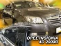 Priekiniai ir galiniai deflektoriai Opel Insignia I Sedan/Hatchback (2008-2017)