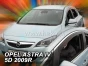 Priekiniai deflektoriai Opel Astra J 4/5 Door (2009-2016)