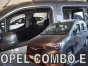Priekiniai ir galiniai deflektoriai Opel Combo E (2018→)