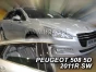 Priekiniai ir galiniai deflektoriai Peugeot 508 I Wagon (2010-2018)