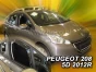 Priekiniai deflektoriai Peugeot 208 I 5 Door (2012-2019)