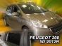 Priekiniai ir galiniai deflektoriai Peugeot 208 I (2012-2019)