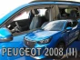 Priekiniai ir galiniai langų deflektoriai Peugeot 2008 II (2019→)
