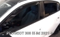 Priekiniai ir galiniai langų deflektoriai Peugeot 308 III Hatchback (2021→)