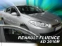 Priekiniai deflektoriai Renault Fluence (2009→)