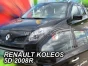 Priekiniai ir galiniai deflektoriai Renault Koleos I (2007-2017)