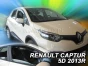 Priekiniai deflektoriai Renault Captur I (2013-2019)