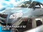 Priekiniai ir galiniai deflektoriai Skoda Fabia II Hatchback (2007-2014)