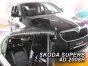 Priekiniai ir galiniai deflektoriai Skoda Superb II Sedan (2008-2015)