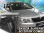 Priekiniai ir galiniai deflektoriai Skoda Superb II Wagon (2008-2015)