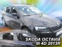 Priekiniai ir galiniai deflektoriai Skoda Octavia III Hatchback (2012-2019)