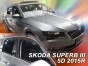 Priekiniai ir galiniai deflektoriai Skoda Superb III Wagon (2015→)