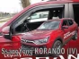 Priekiniai langų deflektoriai SsangYong Korando IV 5 Doors (2019→)