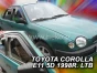 Priekiniai langų deflektoriai Toyota Corolla E110 5 Doors (1997-2001)