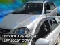 Priekiniai ir galiniai deflektoriai Toyota Avensis I Wagon (1997-2002)