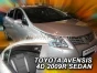 Priekiniai ir galiniai deflektoriai Toyota Avensis III Sedan (2009-2018)