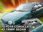 Priekiniai ir galiniai langų deflektoriai Toyota Corolla E110 Sedan (1997-2001)