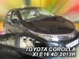 Priekiniai ir galiniai deflektoriai Toyota Corolla E170 (2013-2019)