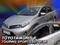 Priekiniai ir galiniai deflektoriai Toyota Auris II Wagon (2012-2018)