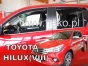 Priekiniai ir galiniai deflektoriai Toyota Hilux VIII (2015→)