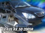 Priekiniai ir galiniai deflektoriai Lexus RX II (2003-2008)
