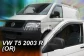 Priekiniai langų deflektoriai Volkswagen Transporter T5 (2003-2016) Stick on