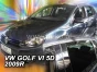 Priekiniai ir galiniai deflektoriai Volkswagen Golf VI Hatchback (2008-2012)