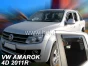 Priekiniai ir galiniai deflektoriai Volkswagen Amarok I (2010→)