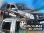 Priekiniai ir galiniai deflektoriai Isuzu D-Max I Facelift 4 Door (2006-2012)