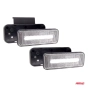 Šoninis gabaritinis žibintas LED light AMiO OM-02-W rectangular, white