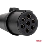 Spyruoklinis kabelis TIR 2x 7 kontaktų N tipo 5m 24V AMIO-04380