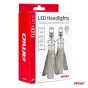 LED lemputės FLEX+ series H4 lens 12V 24V 6000K Canbus