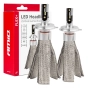 LED priekiniai žibintai FLEX+ serijos H4/H19 Canbus 6000K 12-24V AMIO-03657