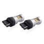 LED lemputės CANBUS 3030 24SMD T20 7440 WY21W Amber 12V/24V