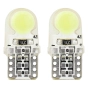LED lemputės STANDARD White T10e COB 12V
