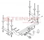 Kablys Opel Vectra C (2002-2009) Fiksuotas