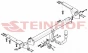 Kablys Peugeot 308 I Cabrio (2009-2015) Fiksuotas
